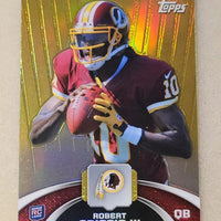 Robert Griffin 2012 Topps Holiday Mega Gold Series Mint Rookie Card #TFHM-RG