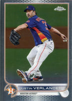 Justin Verlander 2022 Topps Chrome Series Mint Card #87
