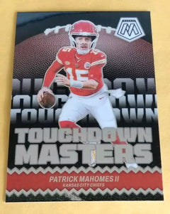 Patrick Mahomes RARE RED CHROME INVESTMENT CARD PANINI CHIEFS MVP MINT