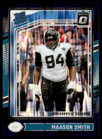 Maason Smith 2024 Donruss Optic Purple Shock Rated Rookie Series Mint Card #269
