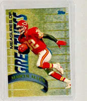 Marcus Allen 1998 Topps Measures Of Greatness Series Mint Card #MG2
