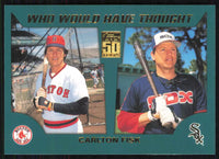 Carlton Fisk 2001 Topps Who Would Have Thought Series Mint Card  #WWHT15
