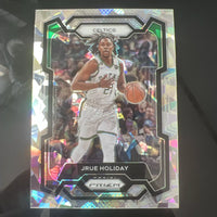 Jrue Holiday 2023 2024 Panini Prizm Cracked Ice Series Mint Card #107
