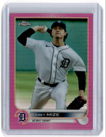 Casey Mize 2022 Topps Chrome Pink Series Mint Card #162
