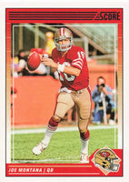 Joe Montana 2024 Panini Score Series Mint Card #251
