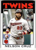 Nelson Cruz 2021 Topps Update 1986 35th Anniversary Series Mint Card  #86B-26
