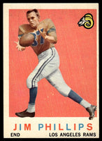 Jim Phillips 1959 Topps EX Condition Card #142
