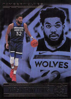 Karl-Anthony Towns 2020 2021 Panini  Illusions Series Mint Card #150
