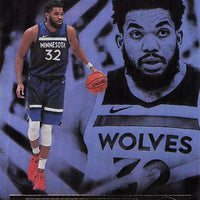 Karl-Anthony Towns 2020 2021 Panini  Illusions Series Mint Card #150