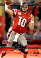 Eli Manning 2010 Upper Deck NCAA Sweet Spot Series Mint Card #10
