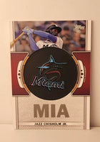 Jazz Chisholm 2023 Topps Team Logo Patch Relic Series Mint Card TLP-JC
