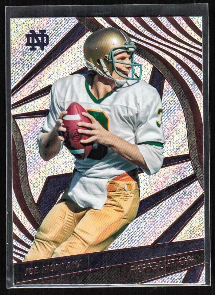 Joe Montana 2023 Chronicles Draft Revolution Series Mint Card #15