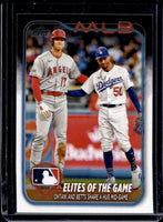 Ohtani and Betts 2024 Topps Elites of the Game Series Mint Card #138
