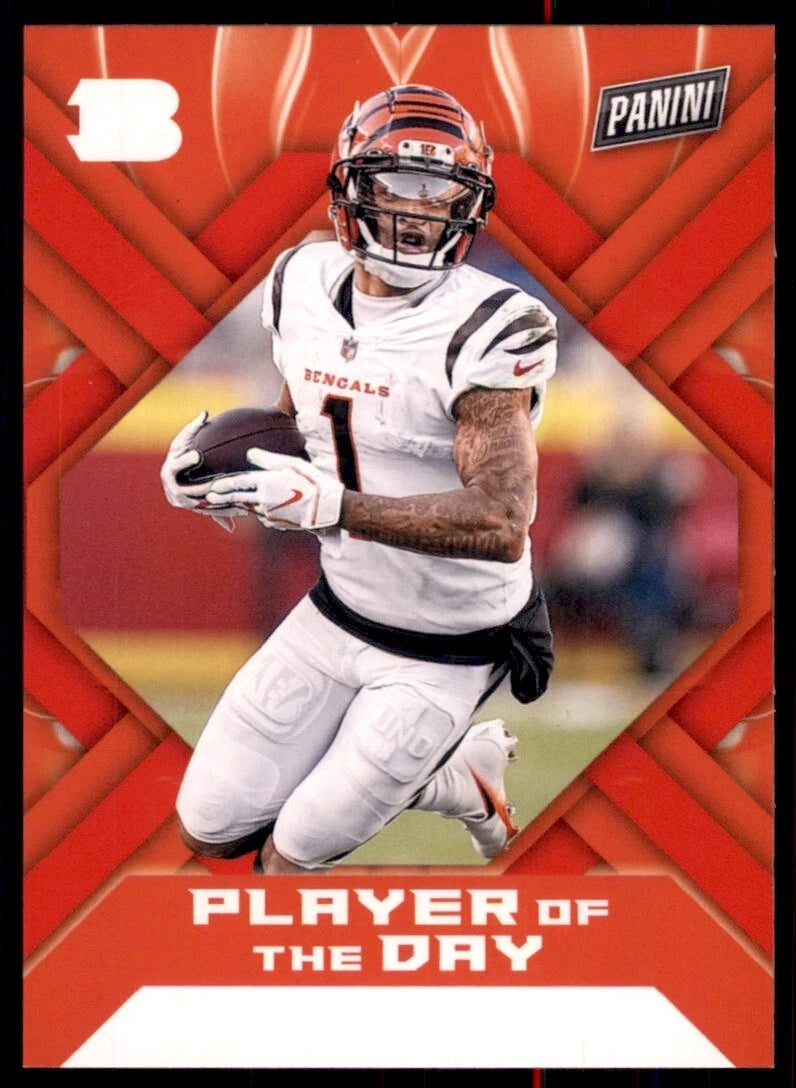 Jamarr Chase 2022 Panini Player of the Day Mint Card #57 (Copy)