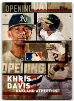 Khris Davis 2018 Topps Opening Day Series Mint Card  #OD-24
