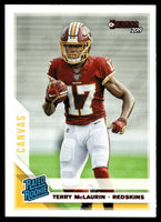 Terry McLaurin 2019 Donruss Rated Rookie Canvas Series Mint Card #329
