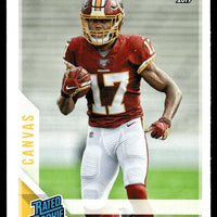 Terry McLaurin 2019 Donruss Rated Rookie Canvas Series Mint Card #329