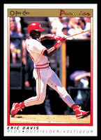 Eric Davis 1991 O-Pee-Chee Premier Series Mint Card #29
