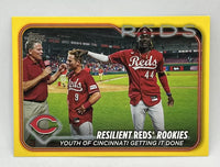 2024 Topps Resilient Reds Yellow Parallel Card #133
