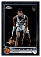 Jayden Williams 2022 2023 Topps Chrome Overtime Elite Series Mint Rookie Card #84

