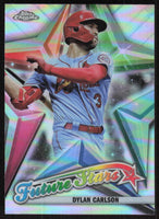 Dylan Carlson 2022 Topps Chrome Future Stars Series Mint Card #FS-4
