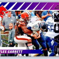 Myles Garrett 2024 Score Sack Attack Series Mint Card #8