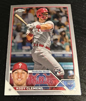 Kody Clemens 2023 Topps Chrome Series Mint Rookie Card #135
