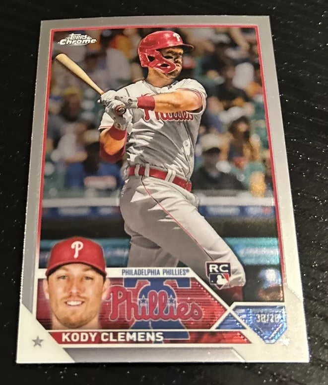 Kody Clemens 2023 Topps Chrome Series Mint Rookie Card #135