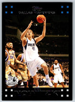 Dirk Nowitzki 2007 2008 Topps 50th Anniversary Mint Card #41
