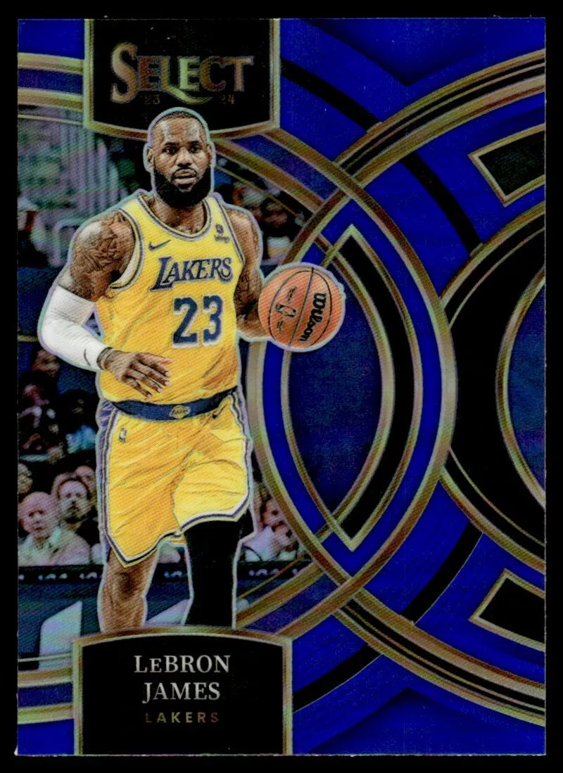 LeBron James 2023 2024 Panini Select Series Mint Card #135