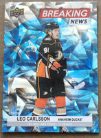Leo Carlsson 2024 2025 Upper Deck Breaking News Mint Card #BN-23

