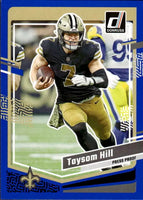 Taysom Hill 2023 Donruss Press Proof Blue Series Mint Card #217
