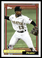 Ke'Bryan Hayes 2021 Topps Update 1992 Topps Redux Series Mint Card #T92-38
