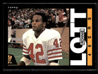 Ronnie Lott 1985 Topps Series Mint Card #156
