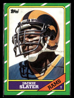 Jackie Slater 1986 Topps Series Card #85
