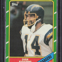 Dan Fouts 1986 Topps Series Card #231