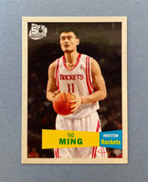 Yao Ming 2007 2008 Topps 50th Anniversary Variation Mint Card #11
