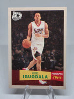 Andre Iguodala 2007 2008 Topps 50th Anniversary Variation Mint Card #110
