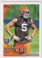 Joe Haden 2010 Topps Series Mint Rookie Card #169

