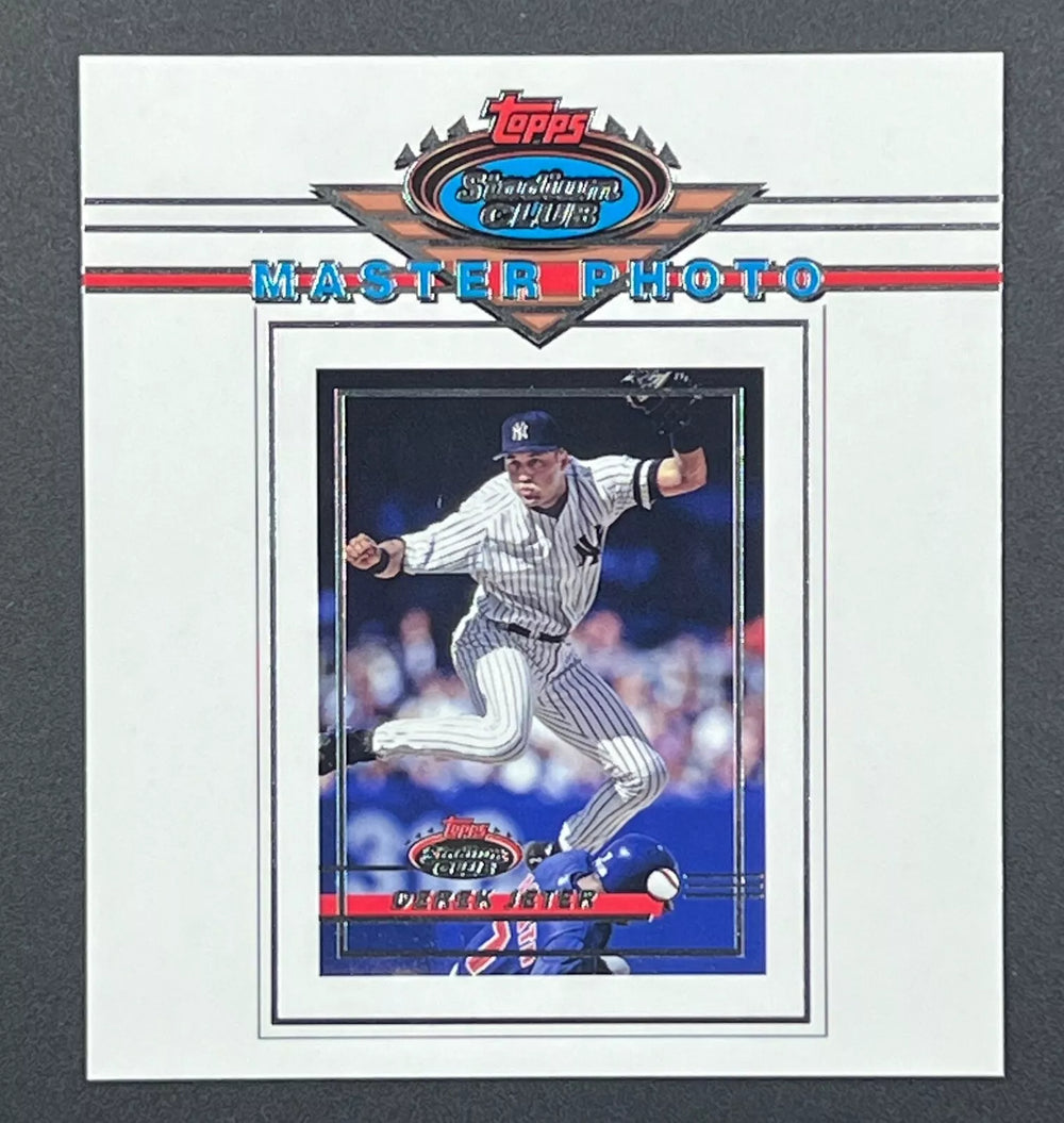 Derek Jeter 2023 Topps Stadium Club Master Photo Box Top  Mint Card #25