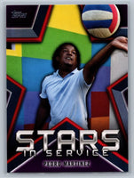 Pedro Martinez 2021 Topps Stars In Service Series Mint Card #SIS-15
