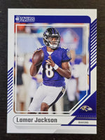 Lamar Jackson 2024 Panini Donruss Series Mint #130
