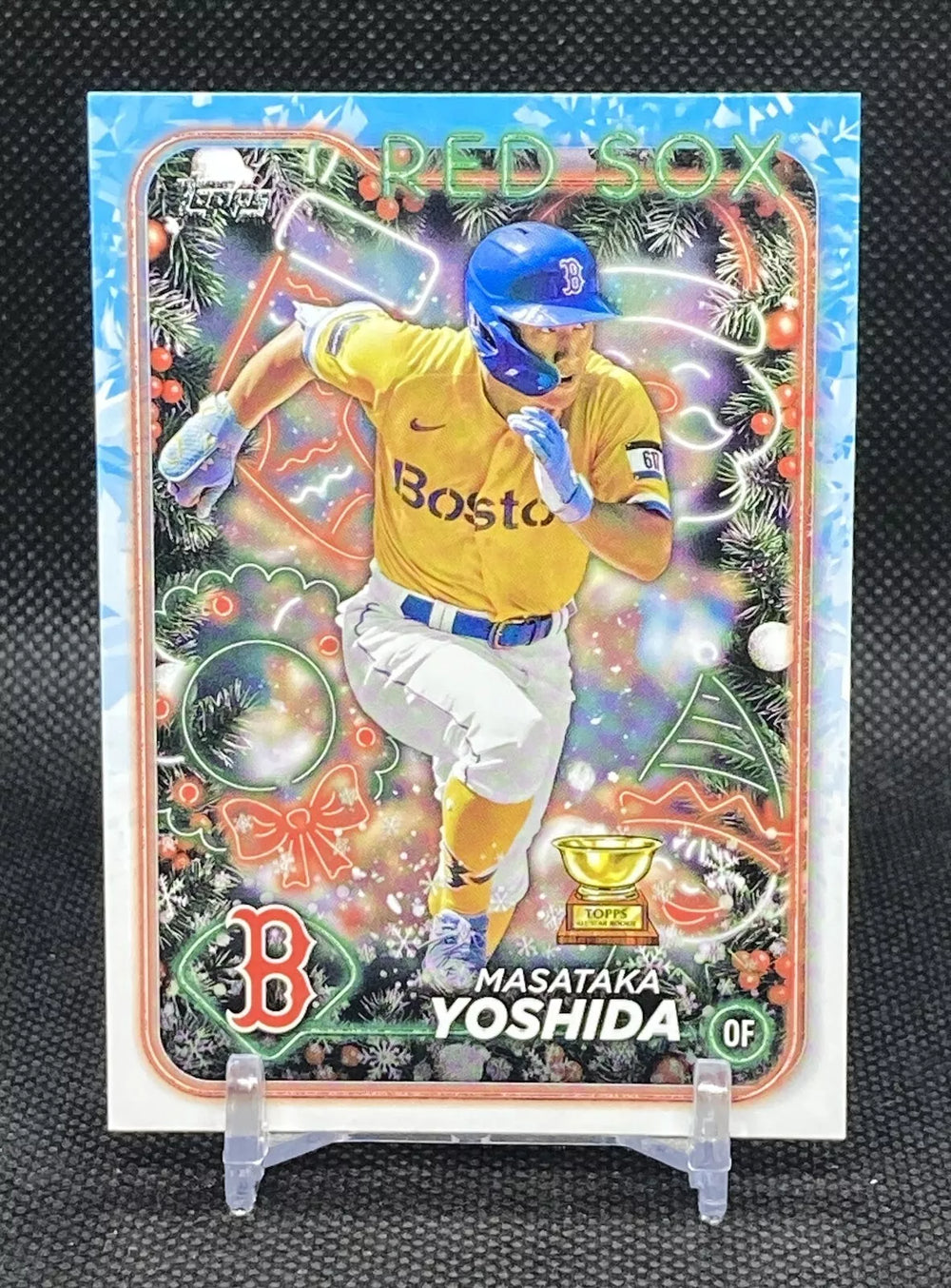 Masataka Yoshida 2024 Topps Holiday Series Mint Card #H5