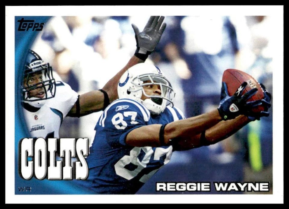 Reggie Wayne 2010 Topps Series Mint Rookie Card #180