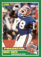 Bruce Smith 1989 Score Series Mint Card #325
