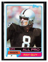 Ray Guy 1981 Topps Series Mint Card #510

