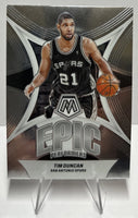 Tim Duncan 2023 2024 Panini Mosaic Epic Performers Series Mint Card #19
