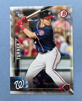 Trea Turner 2016 Bowman Mint Rookie Card #130
