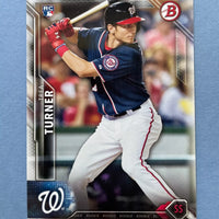 Trea Turner 2016 Bowman Mint Rookie Card #130