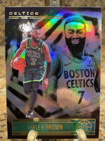 Jaylen Brown 2020 2021 Panini  Illusions Series Mint Card #77
